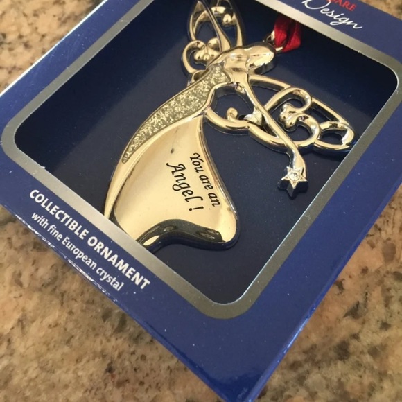 New sealed box Angel Collectible Ornament with Fine European Crystals - Picture 4 of 11